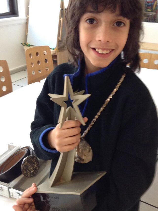 Leandro De Niro Rodriguez childhood